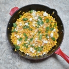 Mexican Inspired Fried Corn