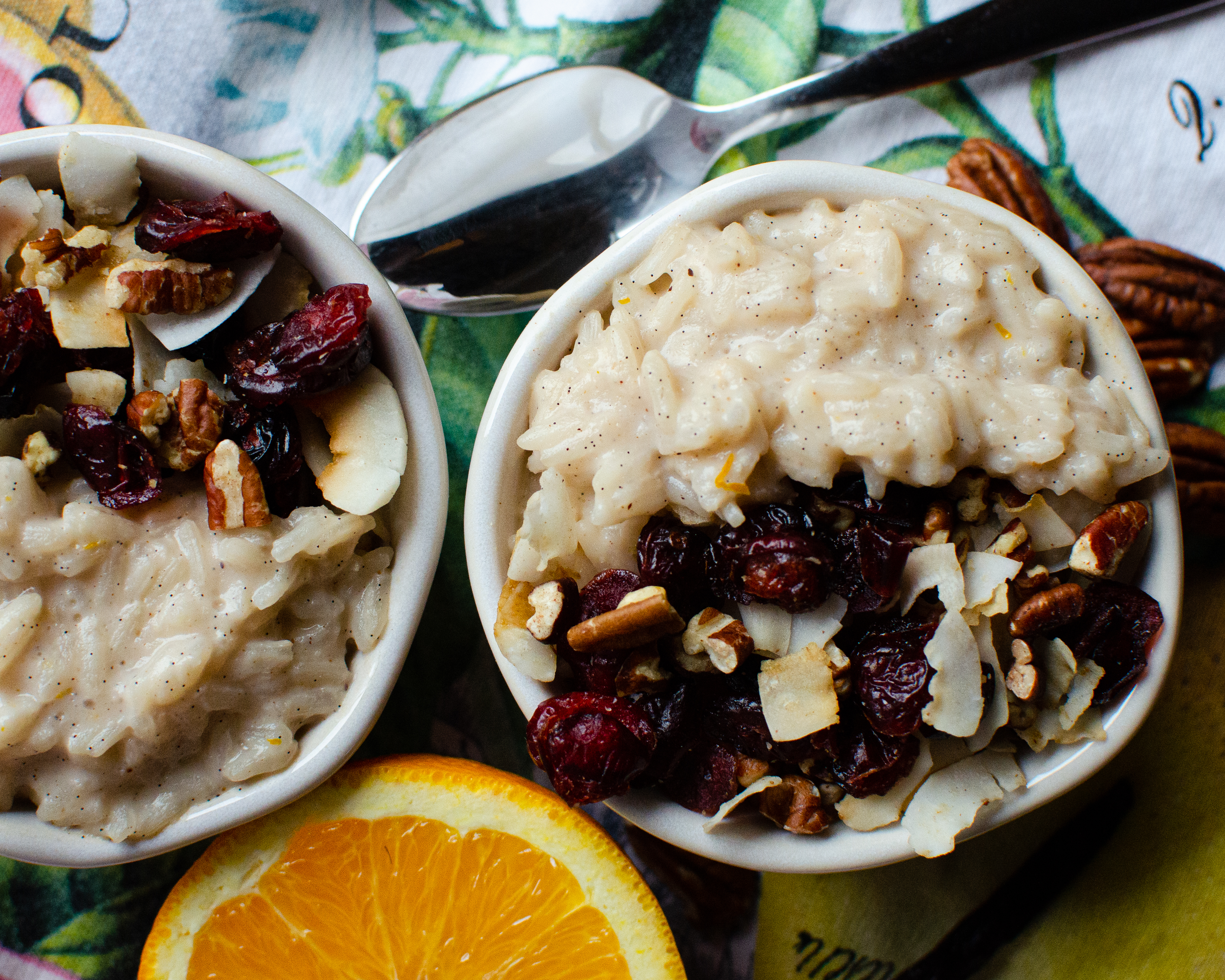 Bowls of Rice Pudding